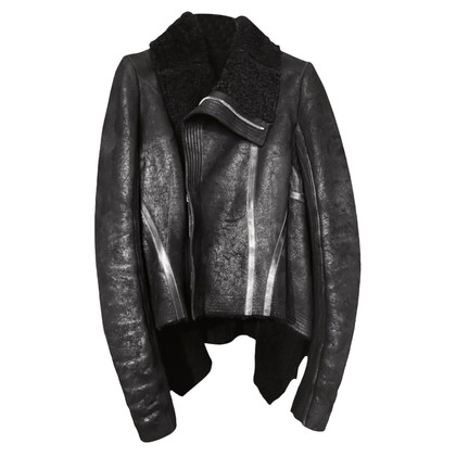 Rick Owens Jacket/Coat Fur in Black