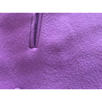 Fendi Jacke/Mantel aus Wolle in Violett