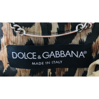 Dolce & Gabbana Jas/Mantel Leer in Oker