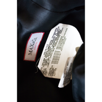 Max & Co Jacke/Mantel aus Wolle in Schwarz