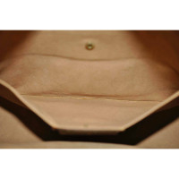 Gucci Clutch Bag Canvas in Brown