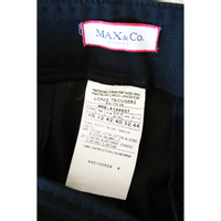 Max & Co Paio di Pantaloni in Cotone in Blu