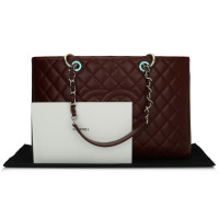 Chanel Tote bag Leather in Bordeaux