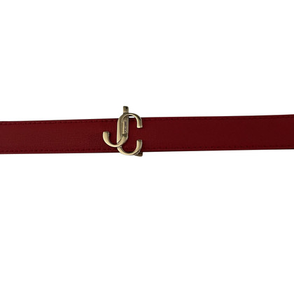 Jimmy Choo Ceinture en Cuir en Rouge