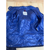 Moncler Veste/Manteau en Coton en Bleu