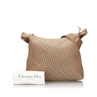 Christian Dior Umhängetasche aus Canvas in Beige