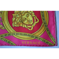 Versace Sciarpa in Seta in Rosa
