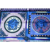 Versace Scarf/Shawl Silk in Blue