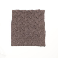 Repeat Cashmere Scarf/Shawl in Taupe