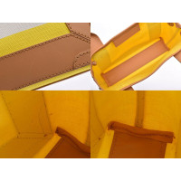 Balenciaga Handtasche aus Canvas in Gelb
