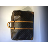 Louis Vuitton Sirius 55 in Tela in Marrone