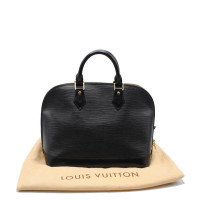 Louis Vuitton Alma PM32 aus Leder in Schwarz