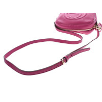 Gucci Soho Disco Bag Leather in Pink