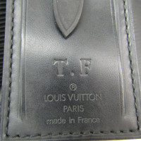 Louis Vuitton Keepall 45 aus Leder in Schwarz