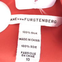 Diane Von Furstenberg blouse en soie avec boucle