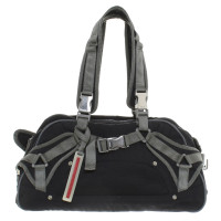 Prada Handbag in black / khaki