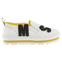 Msgm Plateau-Sneakers in White