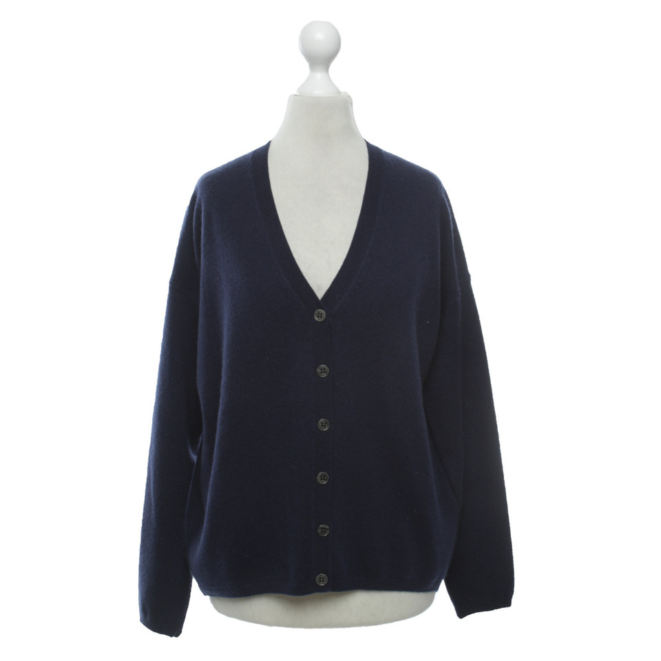 Allude Cashmere cardigan in blue