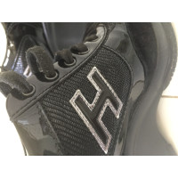 Hogan Chaussures de sport en Cuir verni en Noir