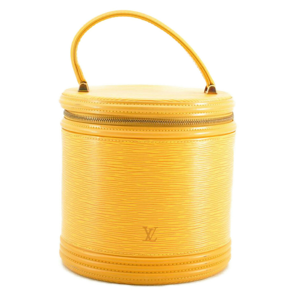 Louis Vuitton Cannes Mini aus Leder in Gelb