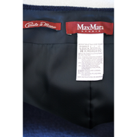 Max Mara Skirt Wool in Blue