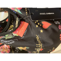Dolce & Gabbana Sac à bandoulière en Soie en Noir