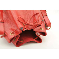 Louis Vuitton Sac Noé in Pelle in Rosso