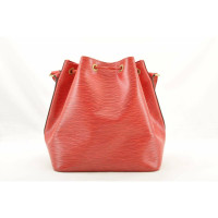 Louis Vuitton Sac Noé Leather in Red