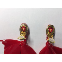 Oscar De La Renta Earring in Red