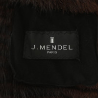J. Mendel Vest gemaakt van bont