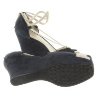 Tod's Wedges in blue