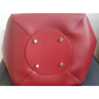 Giorgio Armani Shoulder bag Leather in Red