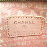 Chanel Handtas Leer in Roze