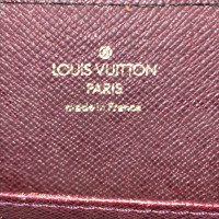 Louis Vuitton Clutch Bag Leather in Bordeaux