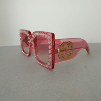 Gucci Lunettes de soleil en Rose/pink