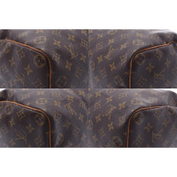 Louis Vuitton Speedy 35 in Tela in Marrone