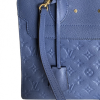 Louis Vuitton Pont-Neuf Leather in Blue