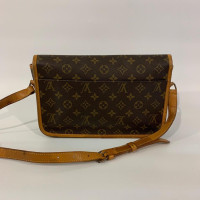 Louis Vuitton Gibeciere MM30 in Tela in Marrone