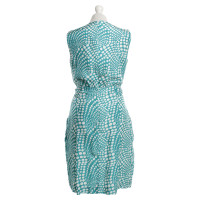 René Lezard Dress with dot pattern