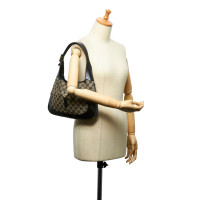 Gucci Jackie O Bag aus Canvas in Beige
