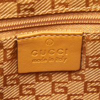 Gucci Umhängetasche aus Canvas in Beige