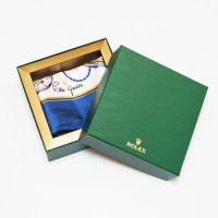 Rolex Scarf/Shawl Silk in Blue