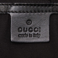 Gucci Umhängetasche aus Canvas in Schwarz