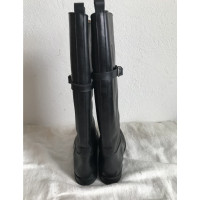 Church's Bottes en Cuir en Noir