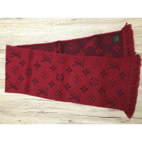 Louis Vuitton Echarpe/Foulard en Laine en Rouge