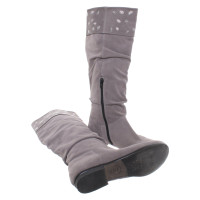 Roberto Cavalli Boots Suede in Grey