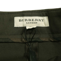 Burberry Hose aus Baumwolle in Oliv