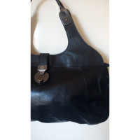 Blumarine Tote bag Leather in Black