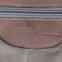 Alexander McQueen Shoulder bag Leather in Violet