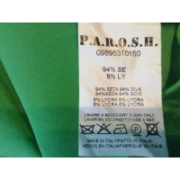 P.A.R.O.S.H. Vest Silk in Green